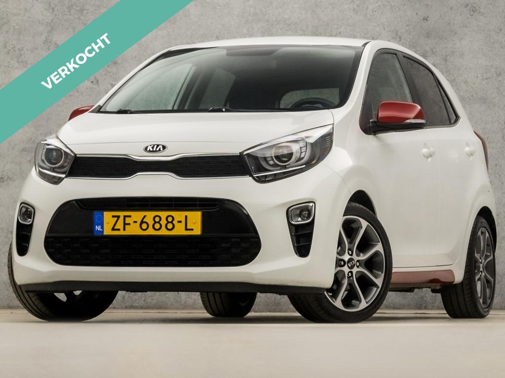 Kia Picanto 1.0 CVVT Design Sport (APPLE CARPLAY, NAVIGATIE,, Auto's, Voorwielaandrijving, 12 maanden, Gebruikt, 4 stoelen