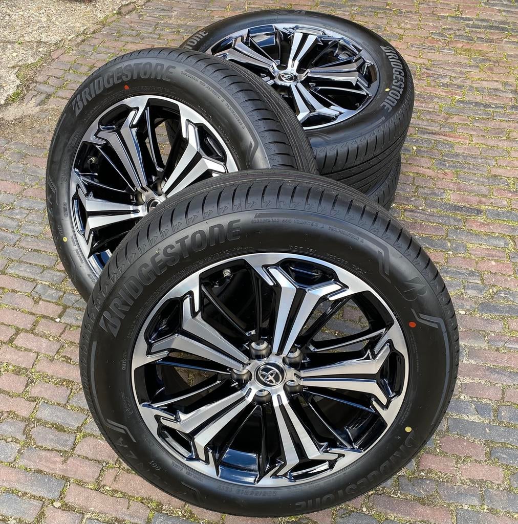 NIEUWE 19” Toyota Rav4 velgen + 235/55R19 Bridgestone (2025), 19 inch, Banden en Velgen, Nieuw, Ophalen of Verzenden