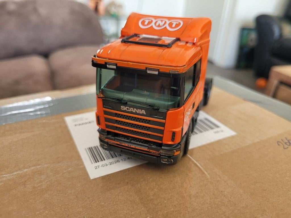 Scania tnt lowline, Hobby en Vrije tijd, Modelauto's | 1:50, T, Nieuw, T, Tekno