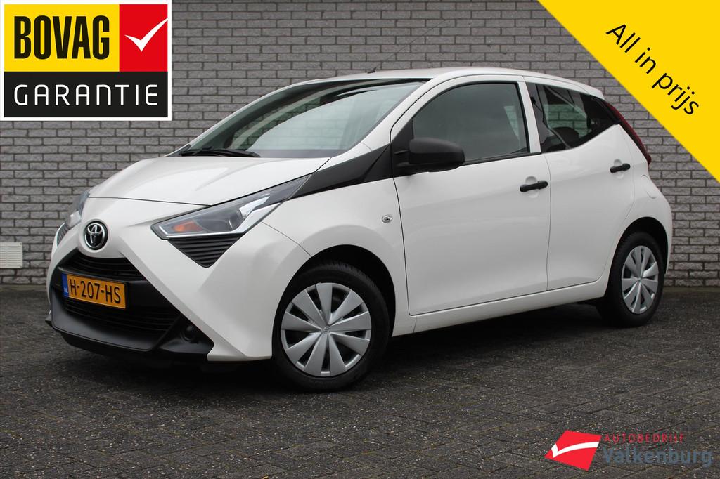 TOYOTA Aygo 1.0 VVT-i x-fun | 5-dr | Org NL | NAP | Airco |, 12 maanden, Stof, Gebruikt, Euro 6