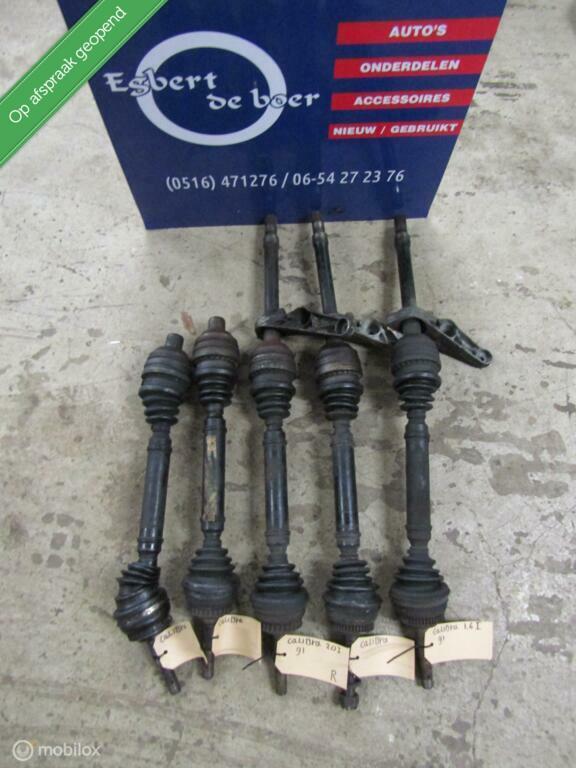 Aandrijfas opel calibra 2.0 en 2.0/16v, Gebruikt, Opel, Ophalen of Verzenden, Opel