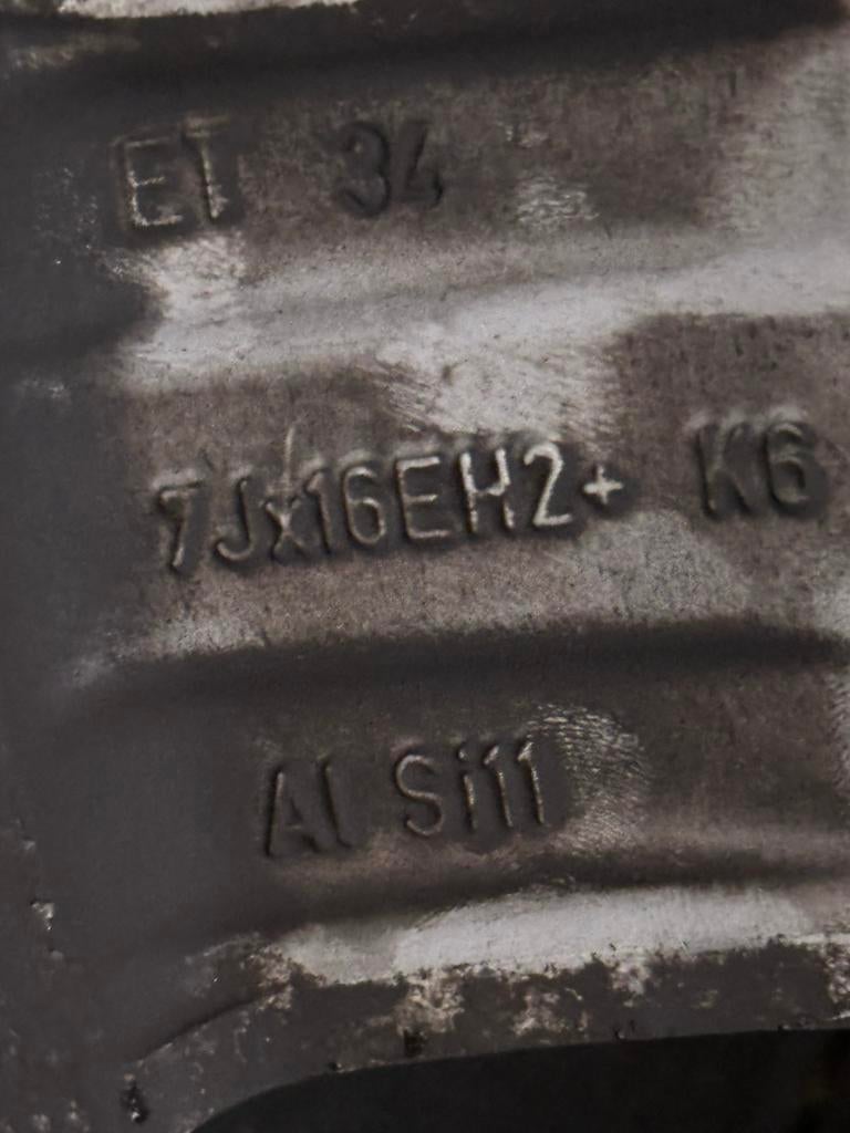 BMW F20 velgen met Vredestein All Season banden, Ophalen, Gebruikt, 16 inch, Banden en Velgen