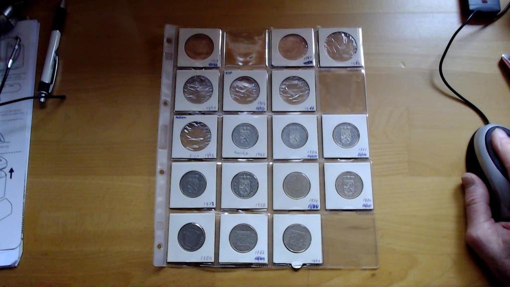 10 Rijksdaalders, Postzegels en Munten, Munten | Nederland, Ophalen of Verzenden, Koningin Juliana, 2½ gulden, Setje