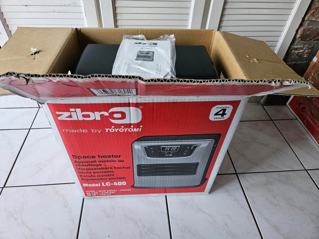 Zibro petroleum laserkachels, Ophalen of Verzenden, Zo goed als nieuw, Overige brandstoffen, Petroleumkachel