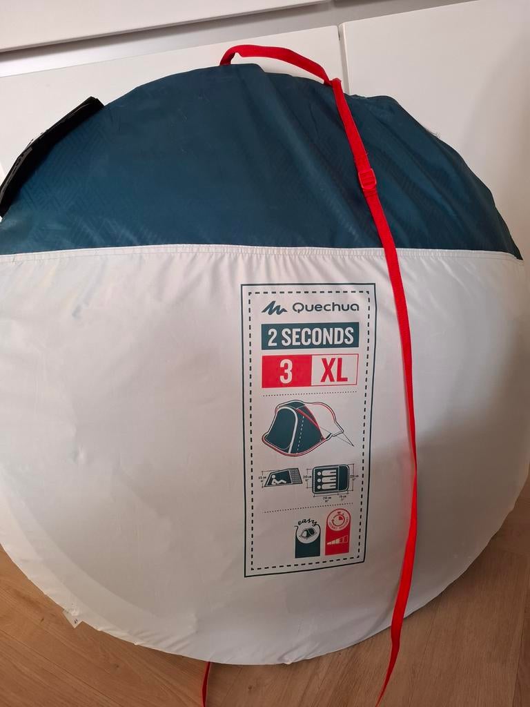 Quechua 2 Seconds 3 XL Fresh & Black Tent, Caravans en Kamperen, Tenten, Ophalen, Zo goed als nieuw, Tot en met 3