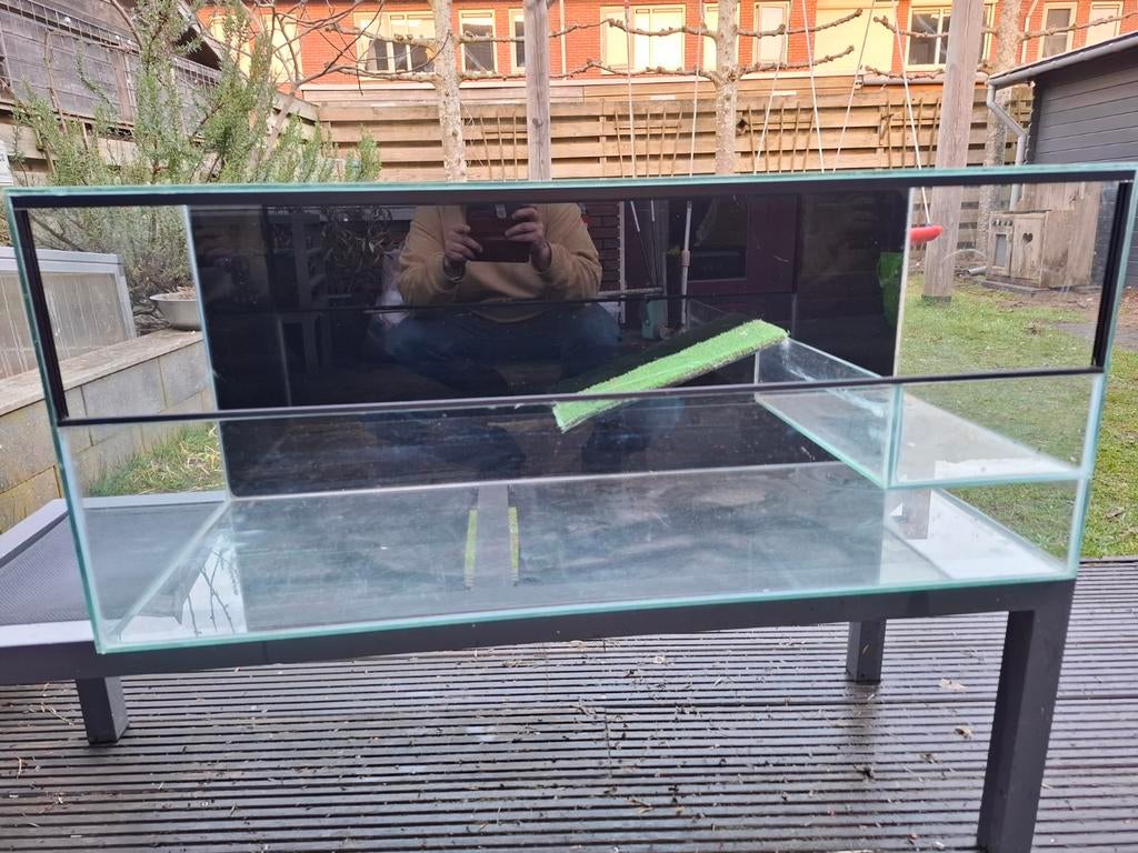 Waterschildpadden terrarium, Ophalen, Gebruikt