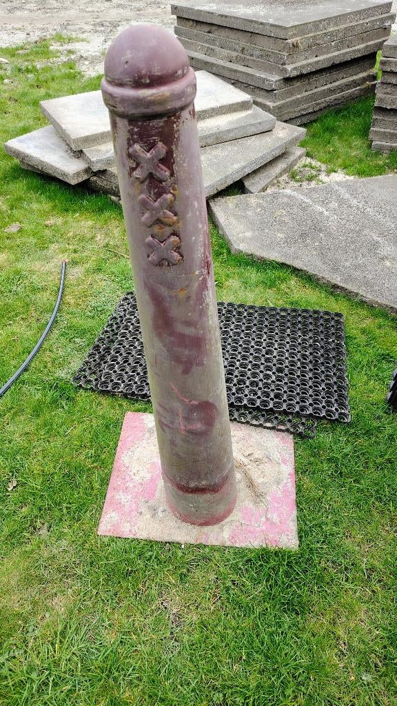 Amsterdams paaltje, Ophalen, Gebruikt, Metaal, Overige typen