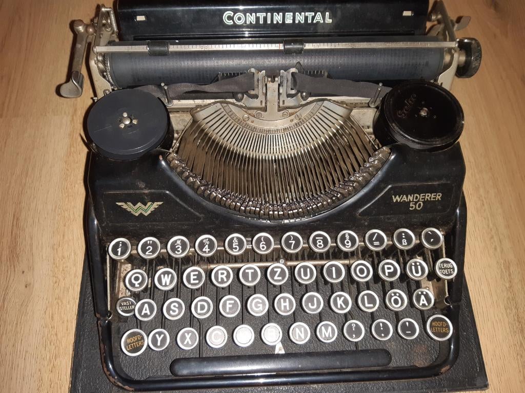 Wanderer Continental 50 typemachine, Diversen, Typemachines, Ophalen of Verzenden, Gebruikt