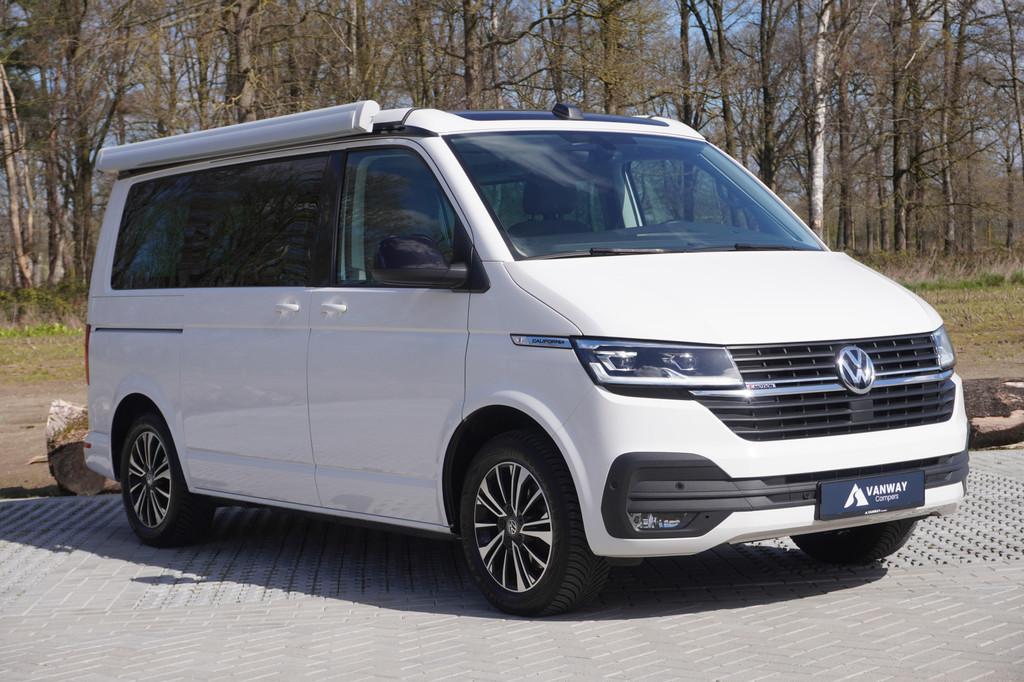 Volkswagen California Ocean T6.1 204pk 4-motion 4x4 Apple ca, Caravans en Kamperen, Automaat, Buscamper of Camperbus, Volkswagen