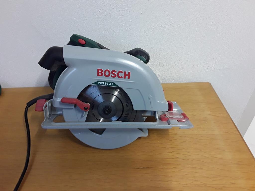 Bosch cirkelzaag, Ophalen, Cirkelzaag, Zo goed als nieuw, 30 tot 70 mm