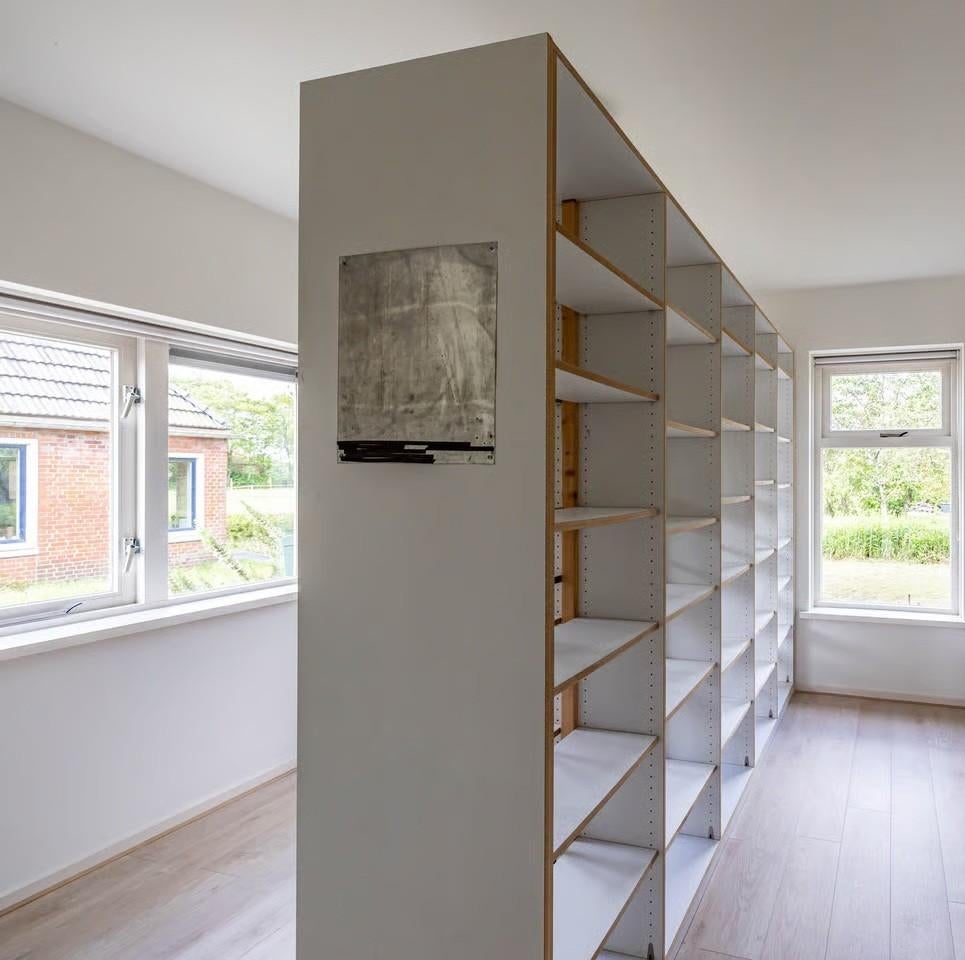 Boekenkast, Huis en Inrichting, Kasten | Boekenkasten, Ophalen, 200 cm of meer, Bibliotheek, Zo goed als nieuw