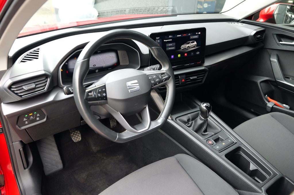 Seat Leon 1.0 TSI Reference CarPlay|Virt. Dash|PDC|NAP, Voorwielaandrijving, Stof, Gebruikt, Euro 6