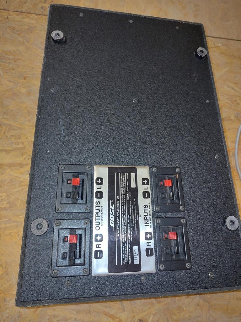 Bose Acoustimass 1 met gebruikssporen, Ophalen of Verzenden