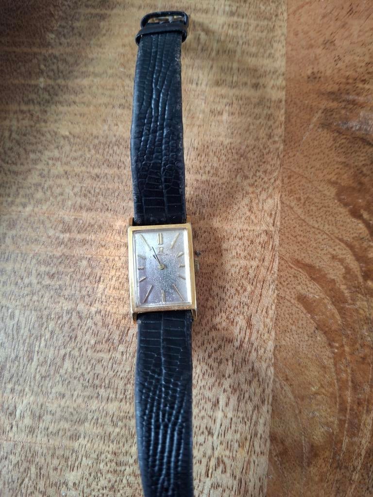 Omega dames horloge de ville tank, Ophalen of Verzenden