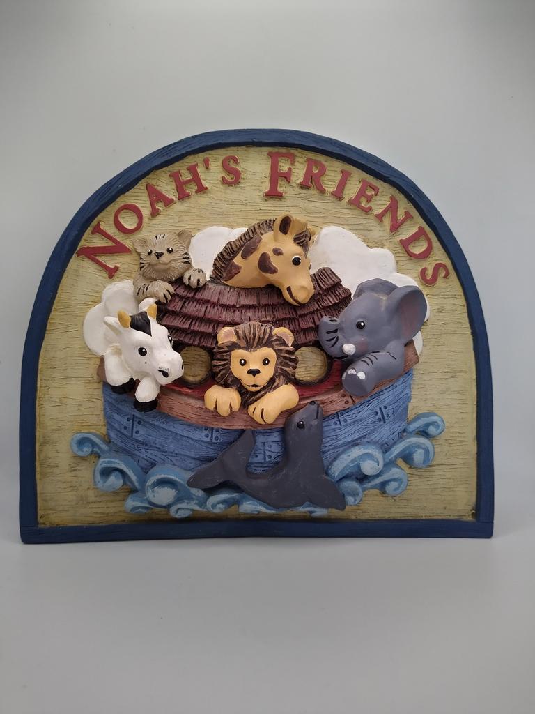 Noah’s Friends, wandbord van Figi Graphics., Ophalen of Verzenden