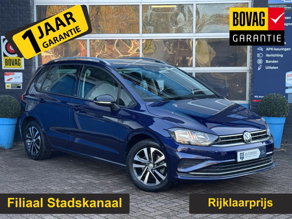 Volkswagen Golf Sportsvan 1.5 TSI ACT Highline, Automaat, 12 maanden, Blauw, Golf Sportsvan