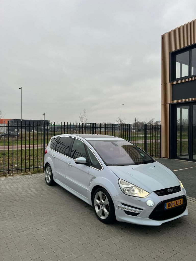 Ford S-Max 2.0 Ecoboost Titanium149KW  2010 Wit, Auto's, 1976 cc, Zwart, 4 cilinders, 7 stoelen