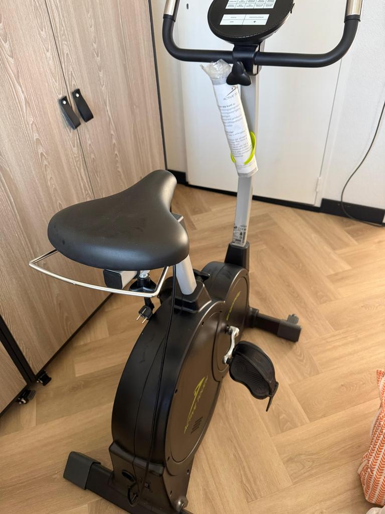 Ergometer Hometrainer – Active Touch – Zo goed als nieuw, Sport en Fitness, Ophalen of Verzenden, Zo goed als nieuw, Metaal, Benen