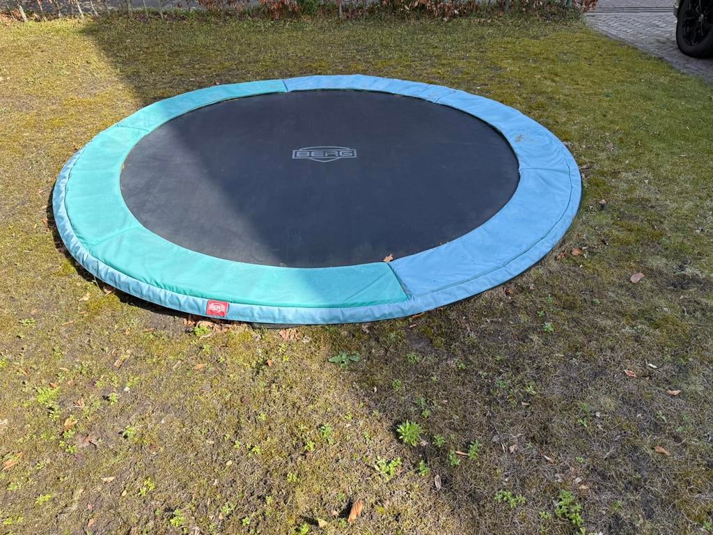 Trampoline BERG InGround Talent 300 305cm, Kinderen en Baby's, Speelgoed | Buiten | Trampolines, Ophalen, Gebruikt