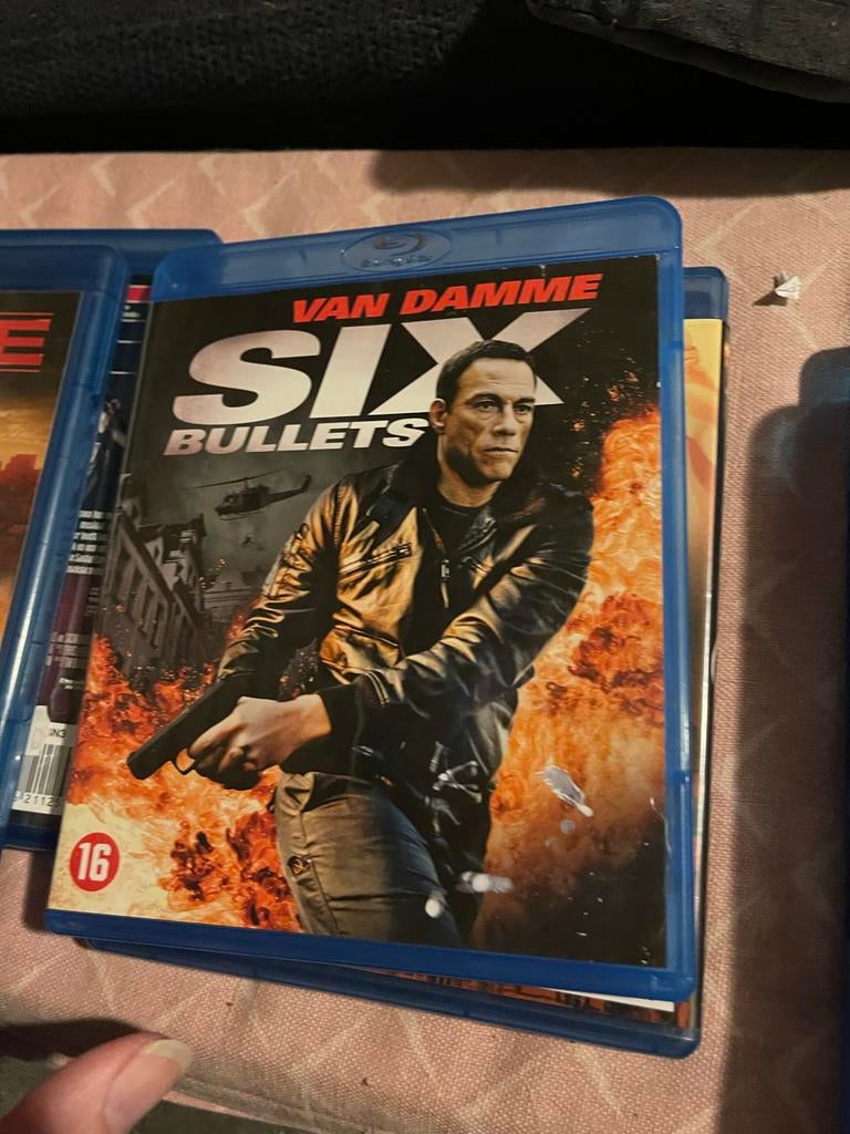 Van Damme Six Bullets Blu-ray, Ophalen of Verzenden, Gebruikt, Actie