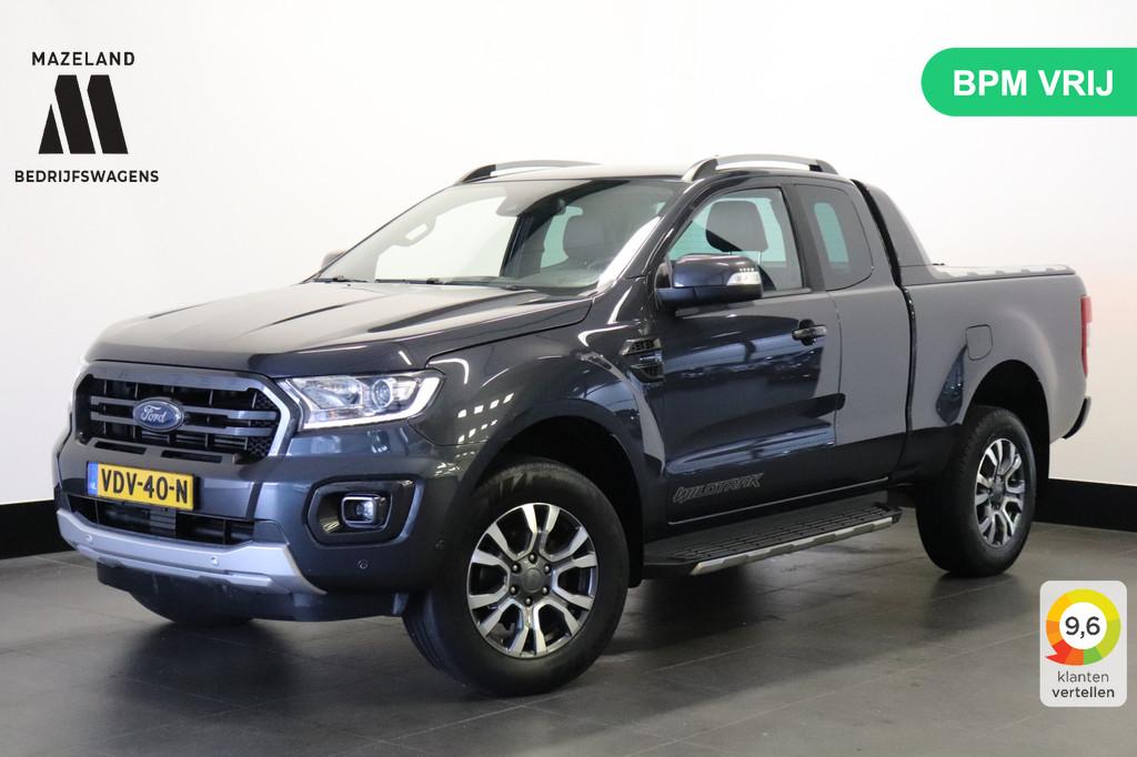Ford Ranger 2.0 EB 213PK 4X4 Wildtrak Automaat EURO 6 - A/C, 4 cilinders, Bedrijf, Diesel, Vierwielaandrijving