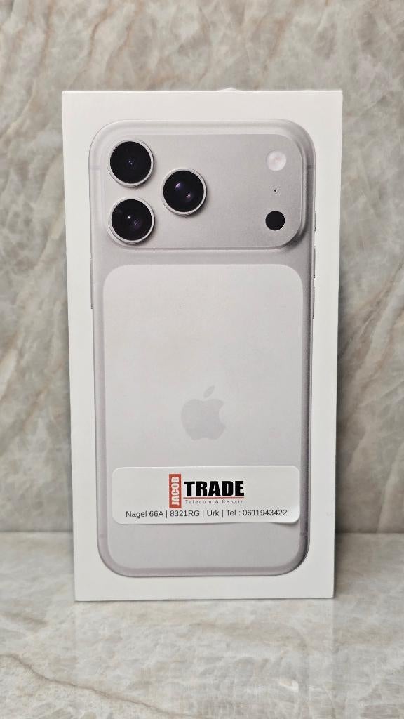 Apple iPhone 17 Pro 512GB Zilver, Telecommunicatie, Mobiele telefoons | Apple iPhone, 512 GB, Overige modellen, ., Nieuw