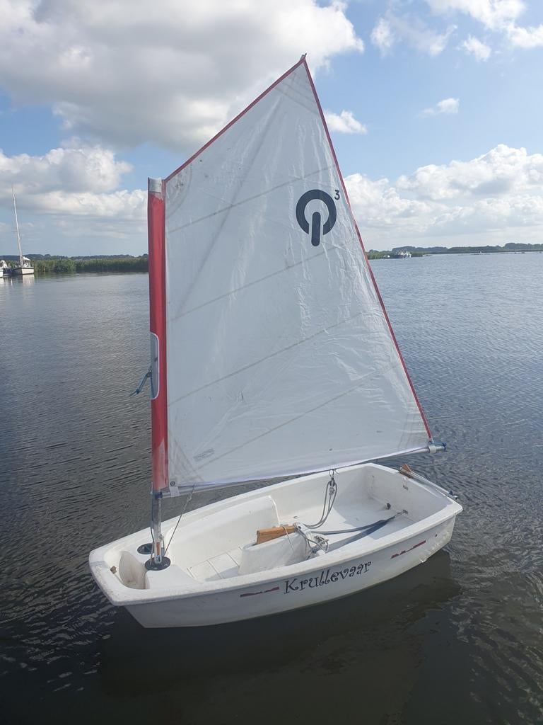 Optimist, Watersport en Boten, Ophalen, Gebruikt, Overige typen, Minder dan 15 m²