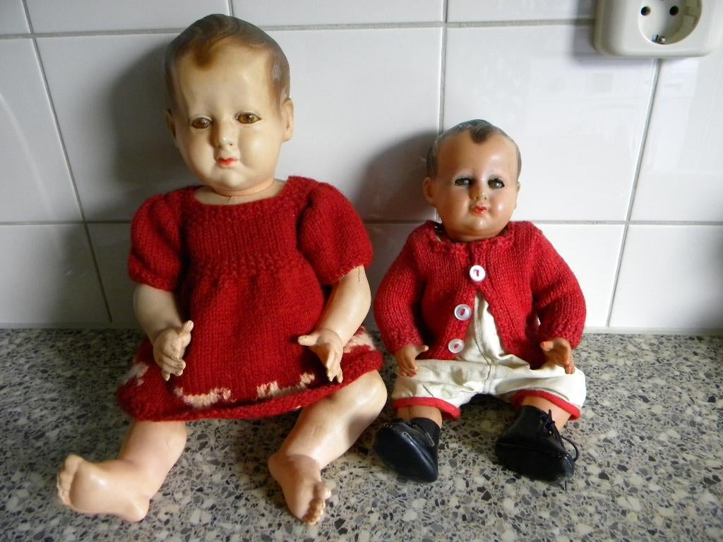 OUDE POP PETIT COLLIN 3 STUKS, Ophalen of Verzenden, Gebruikt, Pop