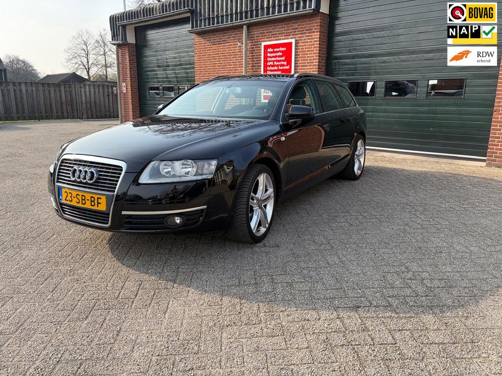 Audi A6 Avant 2.4 Pro Line Business, Zwart, Navigatiesysteem, Zwart, Euro 4