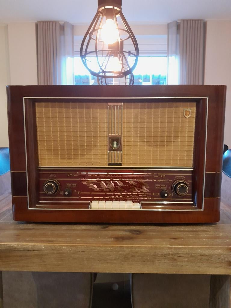 Philips Buizenradio BX750A gereviseerd, Audio, Tv en Foto, Radio's, Ophalen, Gebruikt, Radio