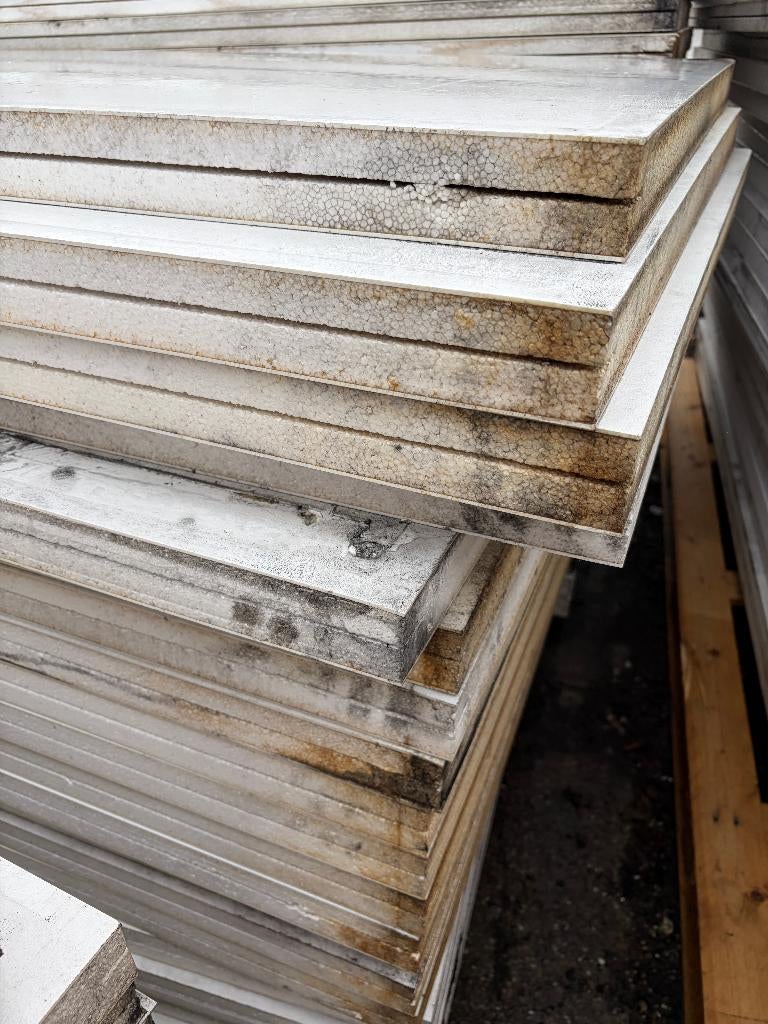 isolatie platen Tempex platen met kunststof toplaag ( 504 ), Ophalen, Gebruikt, Nb, Nb