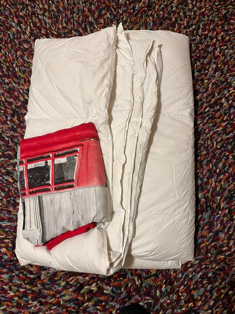 Ikea Mysa Vete 4 seizoenen dekbed met overtrek en slopen, Huis en Inrichting, Slaapkamer | Beddengoed, Eenpersoons, Verzenden