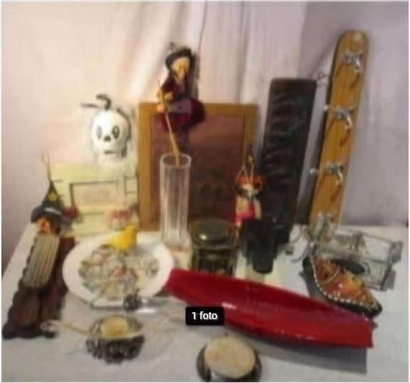 18 Oude Curiosa en retro Hebbedingetjes, Ophalen of Verzenden