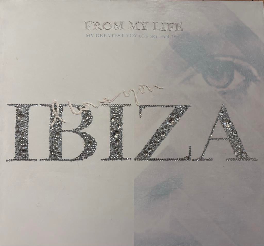 Schilderij wandedecoratie Ibiza van Sabine Kleiren, Ophalen of Verzenden, Zo goed als nieuw, Schilderij, Oorspronkelijke maker