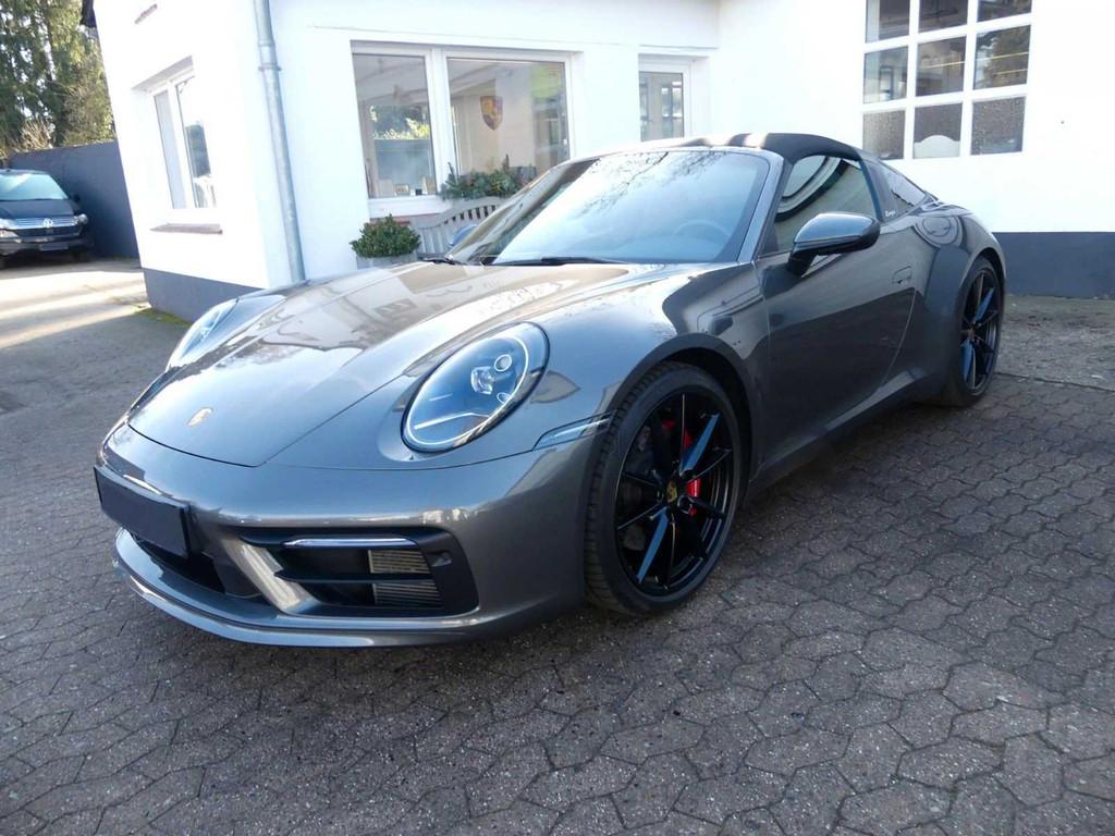 Porsche 911 Targa 4S (2024) Handgeschakeld, Auto's, Gebruikt, Euro 6, Cabriolet, Bedrijf