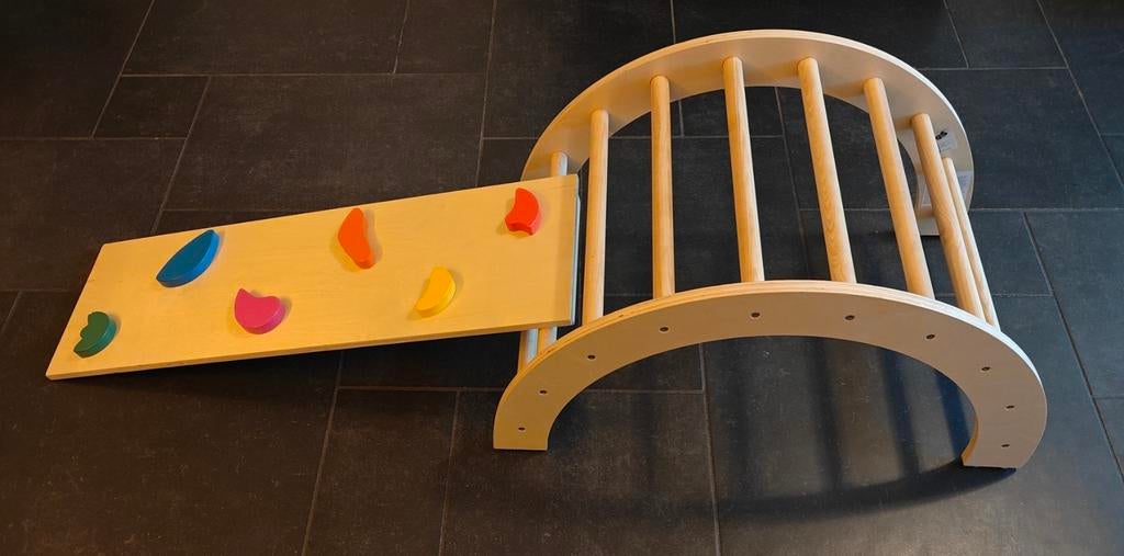 Klimboog met plank - in goede staat, Ophalen, Zo goed als nieuw, Jongen of Meisje