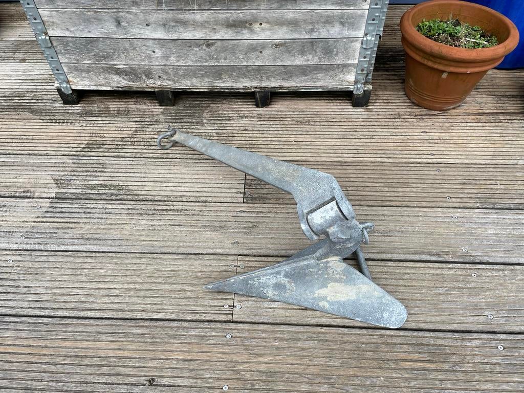 Gegalvaniseerd ploegschaar anker 16kg, Ophalen of Verzenden, Gebruikt, Overige typen