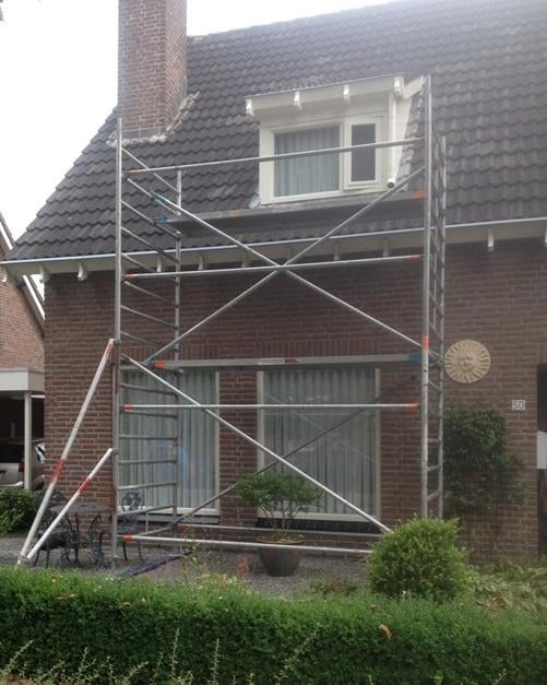 Gebruikte Alu Rolsteigers / Kamersteigers en div onderdelen, Doe-het-zelf en Verbouw, Steigers, Ophalen, Gebruikt, Rolsteiger of Kamersteiger