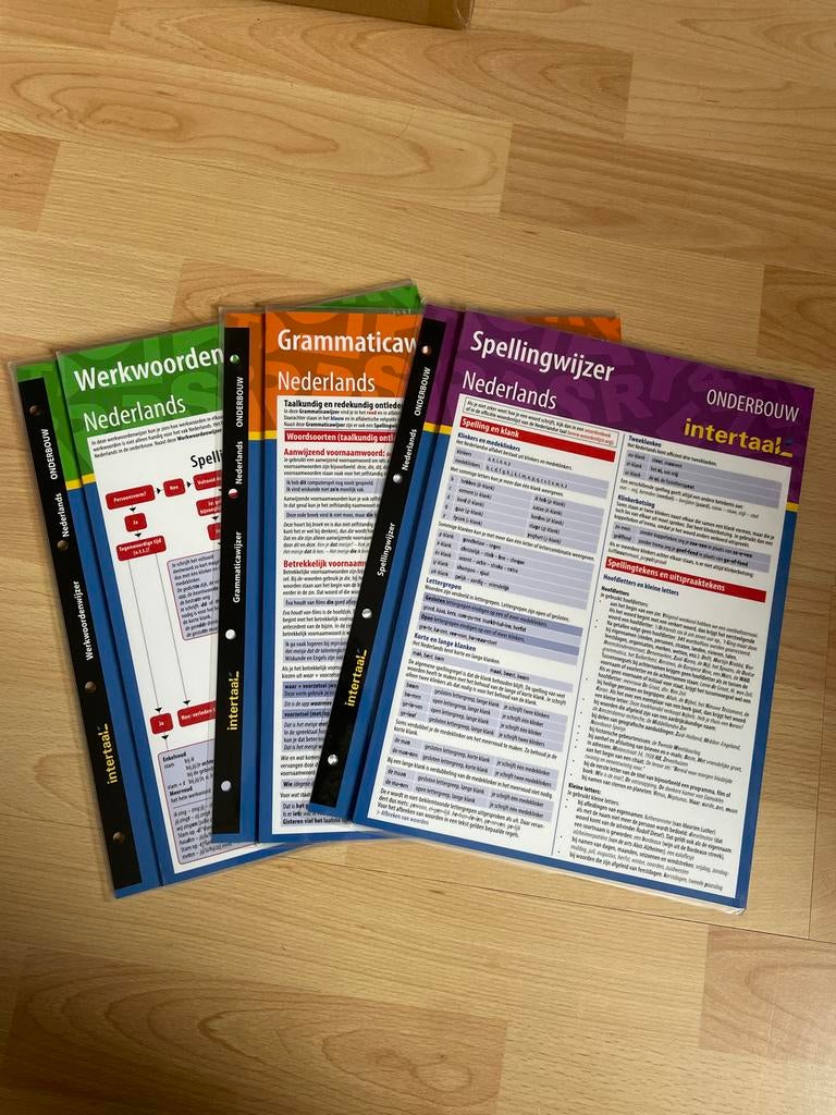 Set van 3 Nederlands Onderbouw (Intertaal), Ophalen of Verzenden, Alpha, Zo goed als nieuw, Overige niveaus