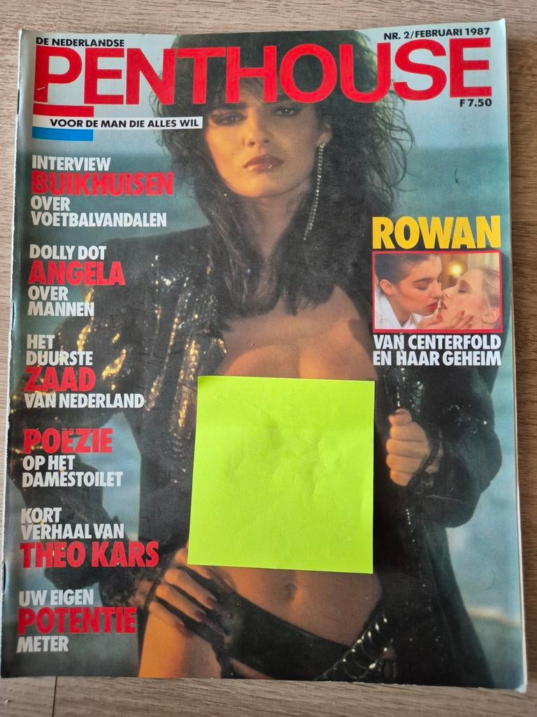 Penthouse Magazine Februari 1987 - Zeer Goede Staat, Verzamelen, Ophalen of Verzenden, 1980 tot heden, Nederland, Tijdschrift