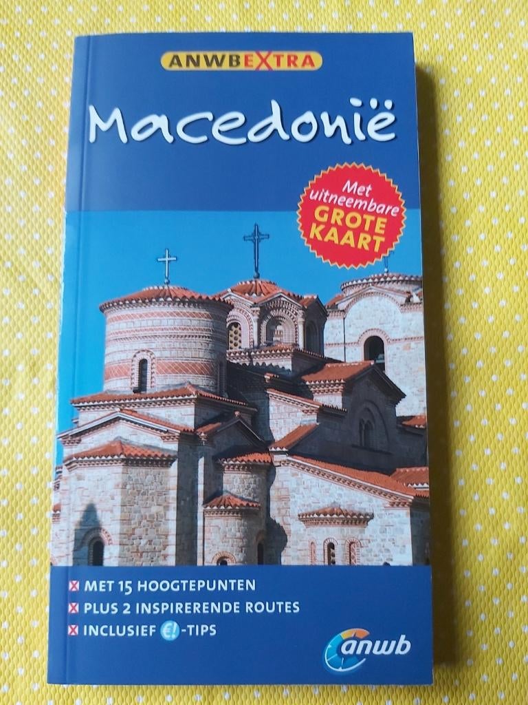 ANWB reisgids - Macedonië met uitneembare plattegrond, Gelezen, Europa, Ophalen of Verzenden, Reisgids of -boek