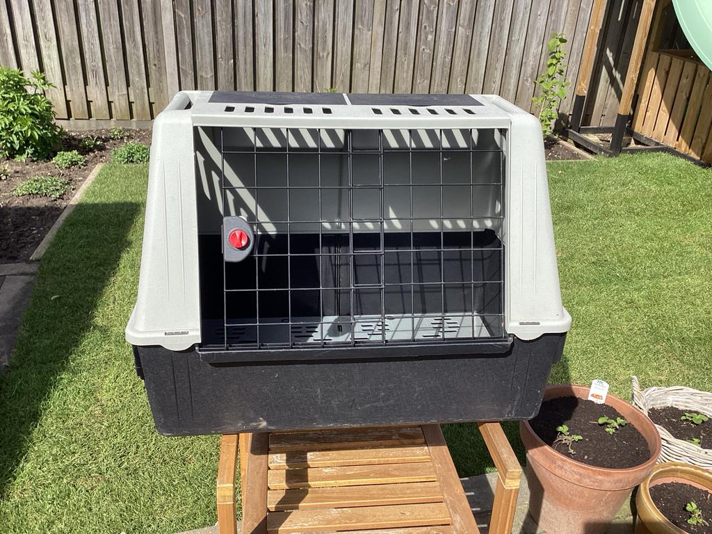 Ferplast transportbox, Ophalen, Gebruikt