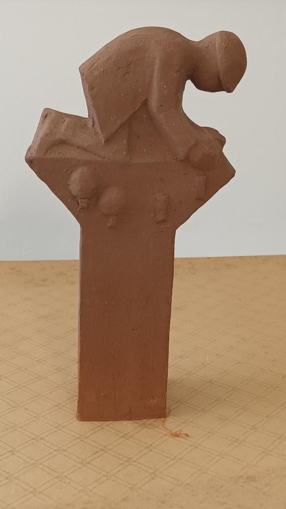 keramieken model van beeldhouwer David van Kampen, Ophalen of Verzenden, Zo goed als nieuw, Mens