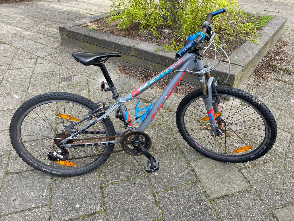Cube kinder mountainbike 24 inch - Gebruikt, Fietsen en Brommers, Fietsen | Mountainbikes en ATB, Gebruikt, Heren, Overige merken