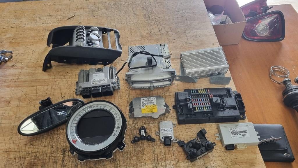 Mini JCW R56 tellers Navigatie john cooper works Interieur, Auto-onderdelen, Ophalen, Mini