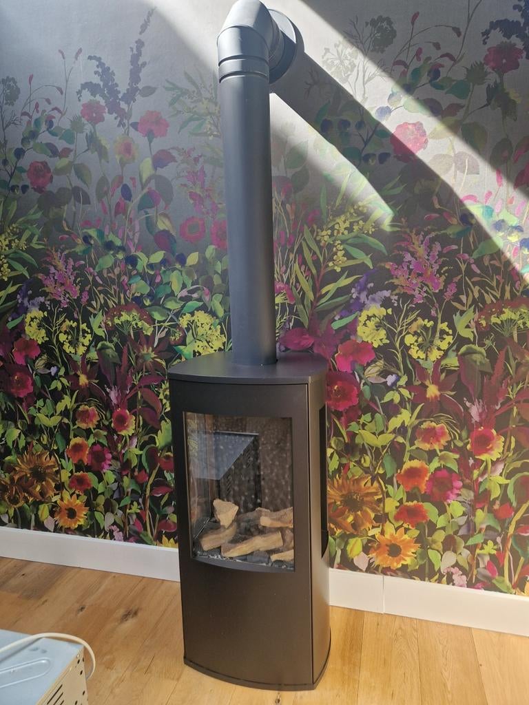 Dru trio gashaard, Ophalen, Gebruikt, Gas, Gaskachel