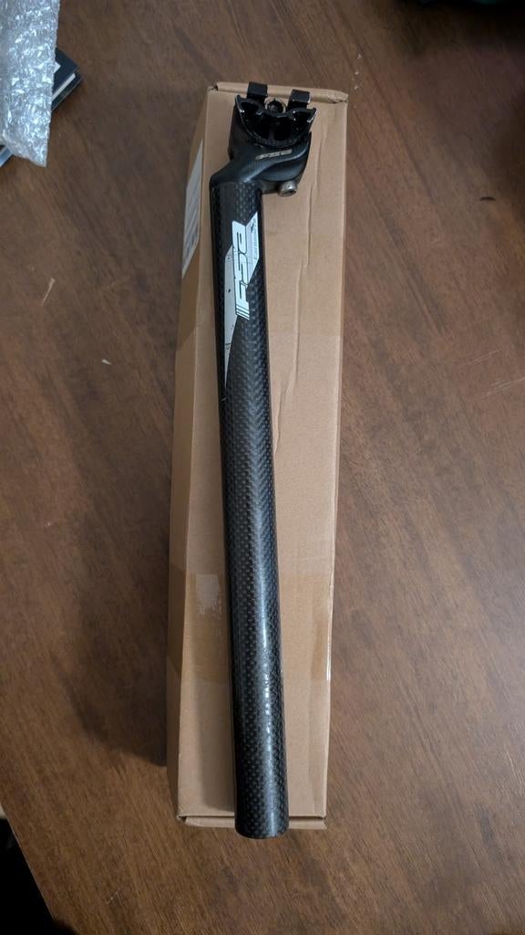 FSA CarbonPro Zadelpen 27.2mm x 315mm, Fietsen en Brommers, Fietsonderdelen, Ophalen of Verzenden, Gebruikt, Racefiets