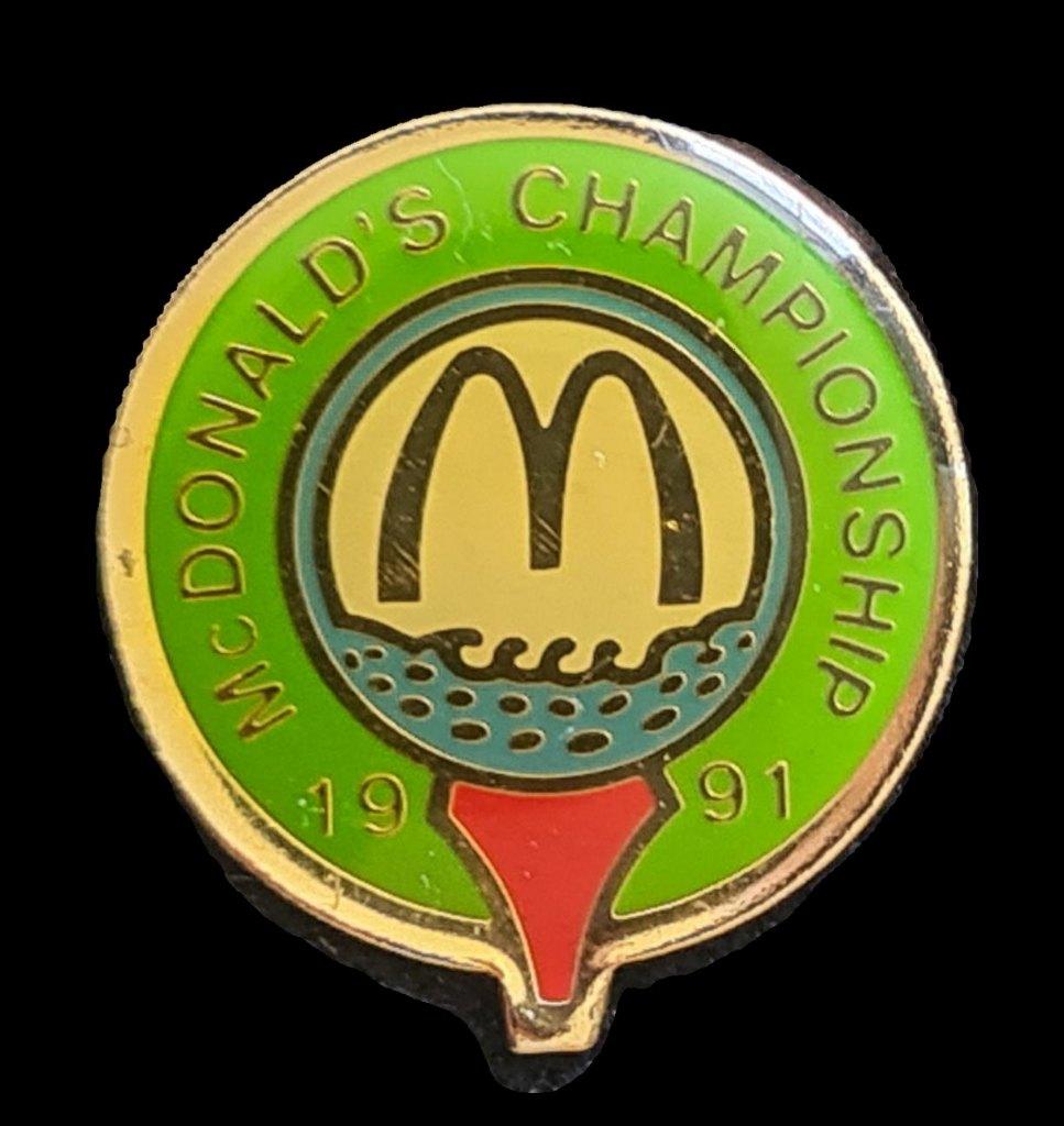 Mc. Donalds Championship 1991 ballon pin, Verzamelen, Verzenden, Nieuw, Merk, Speldje of Pin