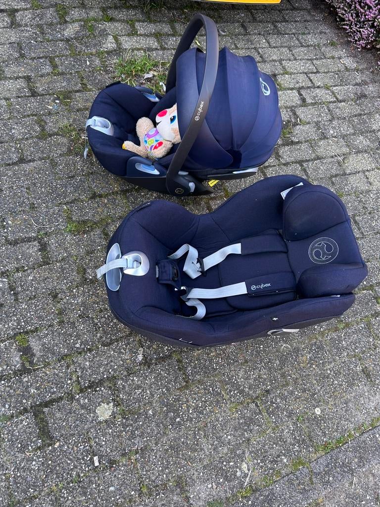 Cybex - cloud Z, sirona, base Z en 2 zomerhoezen, Kinderen en Baby's, Autostoeltjes, Verstelbare rugleuning, Zo goed als nieuw