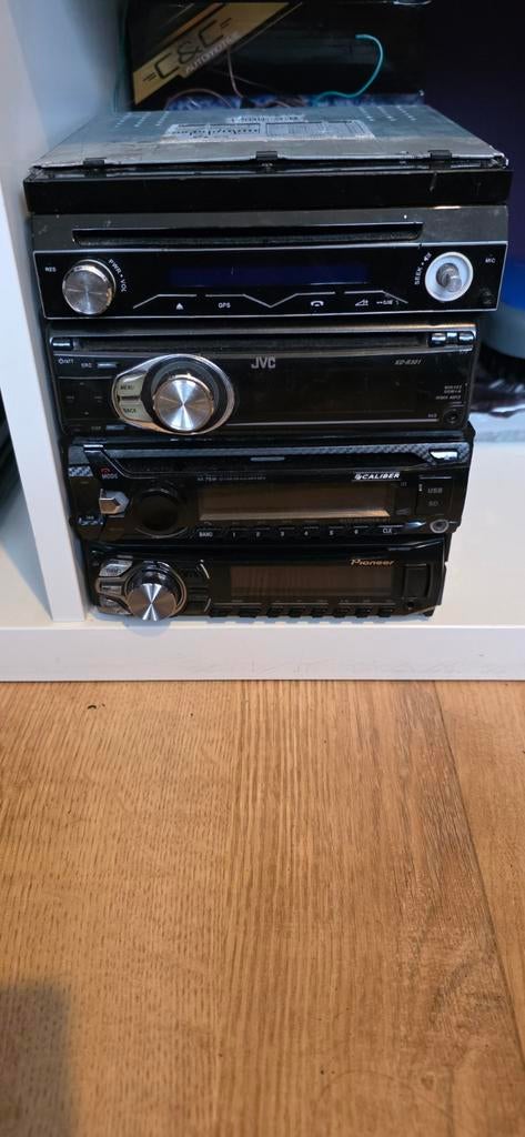 Diverse autoradio's: JVC, Caliber, Pioneer en meer, Ophalen of Verzenden